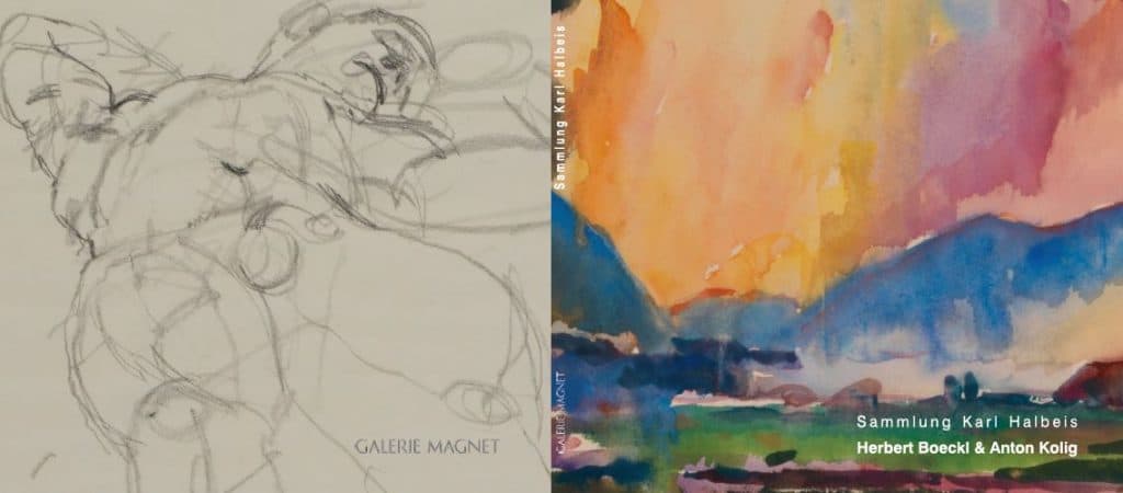 Deckblatt Herbstausstellung Galerie Magnet