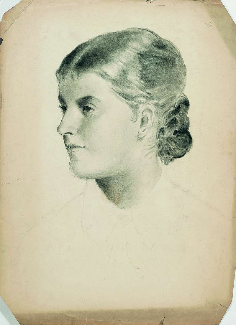 Sebastian Isepp, portrait of a girl
