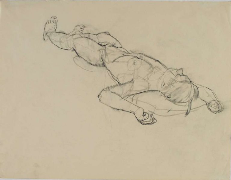 Pencil ; 33x42.9cm ; Lit.: "Man&Frau;", Rupertinum 2001, p.81