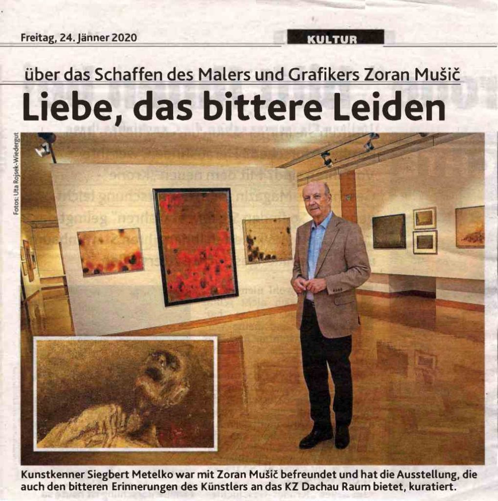 Kronen Zeitung Artikel Music mit Siegbert Metelko