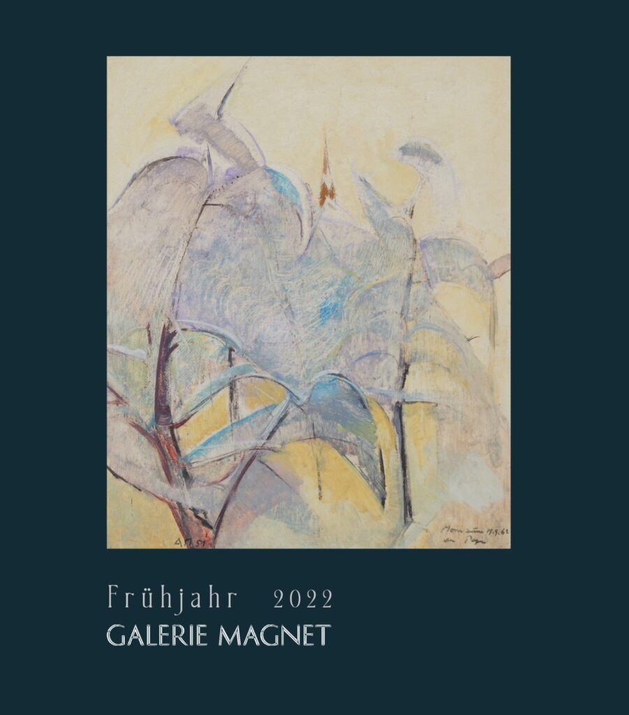 Galerie Magnet Frühjahrskatalog Cover 2022